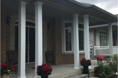 Maple-CLASSIC Aluminum Columns (WHITE) Installation (Waterloo, ON)