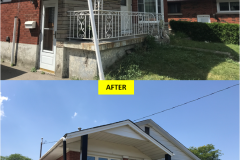 Maple-CLASSIC Aluminum Columns & Railings (BLACK) Installation (Hamilton, ON)