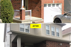 Maple-CLASSIC Aluminum Column (WARM BEIGE) Installation (Waterloo, ON)