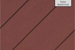 BRICK RED Epoxy Wood Deck Finish  (Waterloo, ON)
