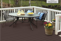DARK WALNUT Epoxy Wood Deck Finish  (Waterloo, ON)