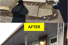 WHITE Maple CLASSIC Series - Custom Aluminum Railing Installation on Stairs (Kitchener, ON)