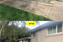 Maple-RENAISSANCE Series - BLACK - Spindles Railing Installation on Basement Walkout & Window-wells (Oakville, ON)