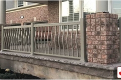 Maple STANDARD Series CLAY (Porch Aluminum Spindle Railing System)