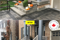 Maple-STANDARD Series [WARM BEIGE] Spindle Railing Installation on Stairs (Milton, ON)
