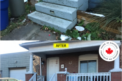 Maple-STANDARD Series [WHITE] Spindle Railing Installation on Stairs (Hamilton, ON)