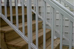 WHITE Maple STANDARD Series Aluminum Deck Railing Installation (Milton, ON)