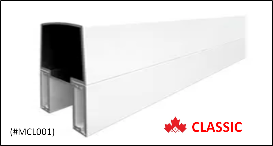Maple-CLASSIC-Series-MCL001-Aluminum-Rail_profile_kit