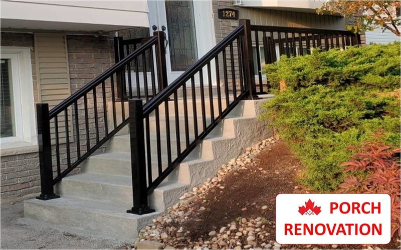 concrete porch steps repair renovation services