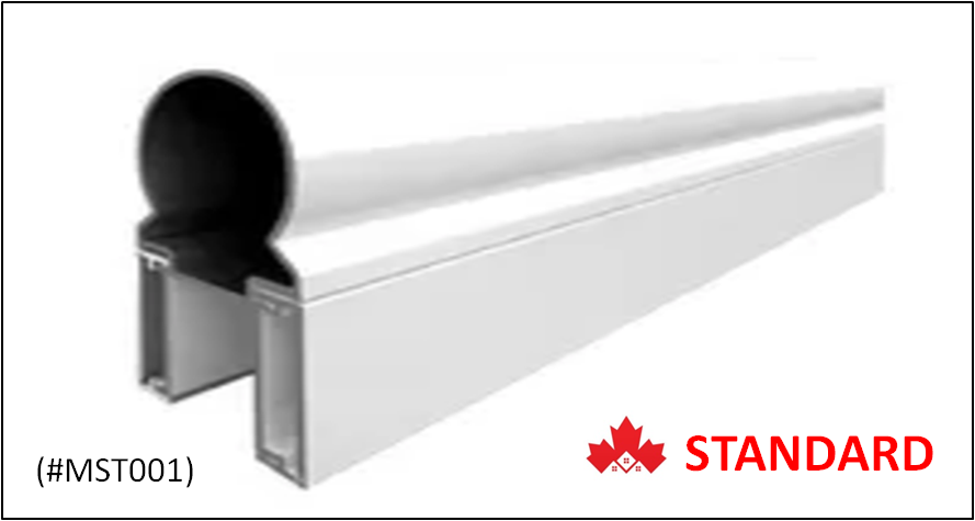 Maple-STANDARD Series Aluminum Railings